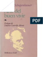 Arthur Schopenhauer - El Arte Del Buen Vivir