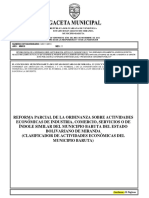 Ordenanza Actividades Economicas Baruta PDF