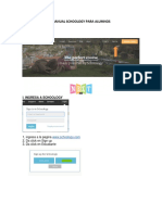 MANUAL SCHOOLOGY PARA ALUMNOS. Cómo Registrarse y Cómo Empezar Las Lecciones.