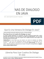 Ventanas de Dialogo en Java