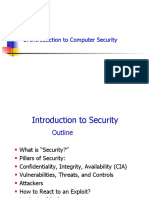 Introduction To Computer Security