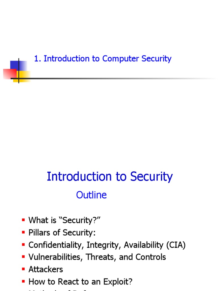 Introduction To Computer Security Pdf Malware Computer Virus