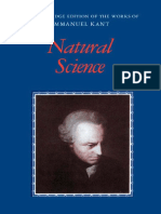 Natural Science - Immanuel Kant