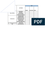 Matriz de Impacto