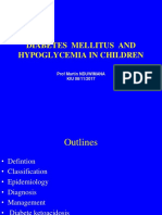 Diabetes Mellitus in Children
