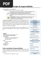 Wikipédia Princípio Da Imparcialidade