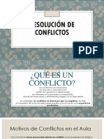 Resolucion de Conflictos