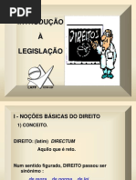 Introdução á Legislação