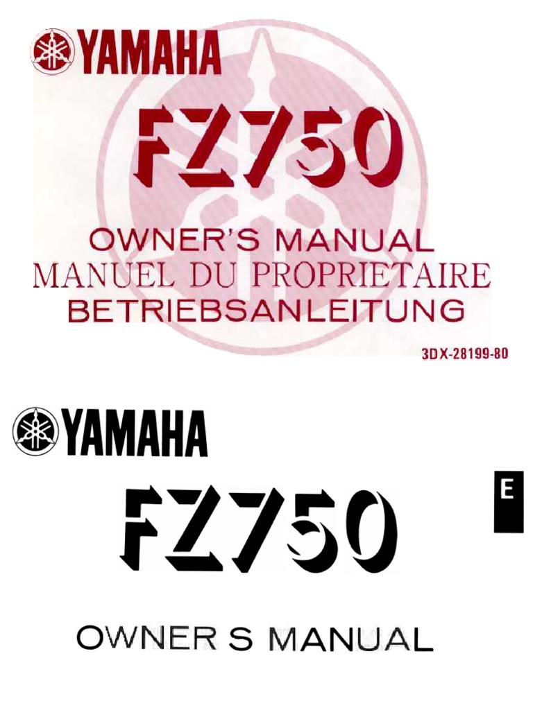 FZ750 サービスマニアル Amazon.co.jp: ヤマハ FZ750（1FM） サービスマニュアル/整備書