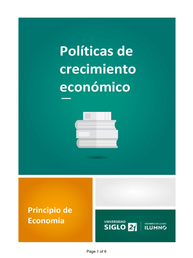Politicas de Crecimiento Economico | Descargar gratis PDF | Crecimiento ...