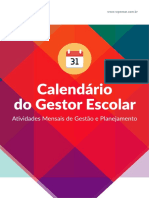 Calendário escolar