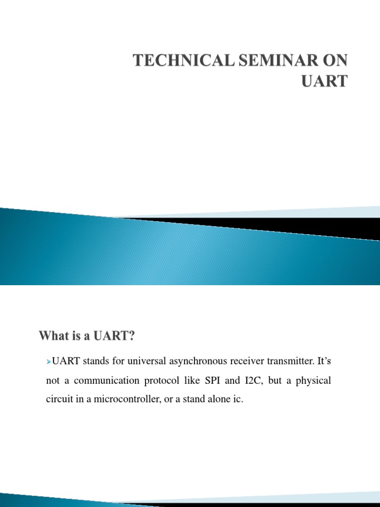 Understanding UART Communication Basics | PDF | Transmitter | Computer ...