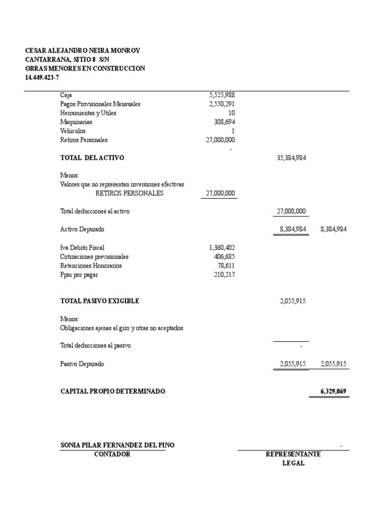Capital Propio | PDF | Impuestos | Finanzas del gobierno