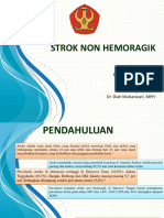 Strok Non Hemoragik: Fatma Anggita Ibrahim N 111 16 085 Pembimbing Dr. Nurjana Aslah Dr. Diah Mutiarasari, MPH