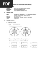 Grade 4 Multiplication Lesson Plan | PDF | Multiplication | Cognition