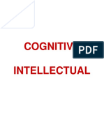 Cognitive Intellectual 1