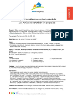 Tact Obiect Cu Articol G11. Articolul Nehotarat in Propozitie J3 PDF