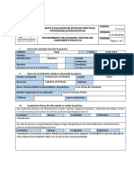 Formato de Evaluacion Al Sitio de Practica y de Asistencia Maria Ruth