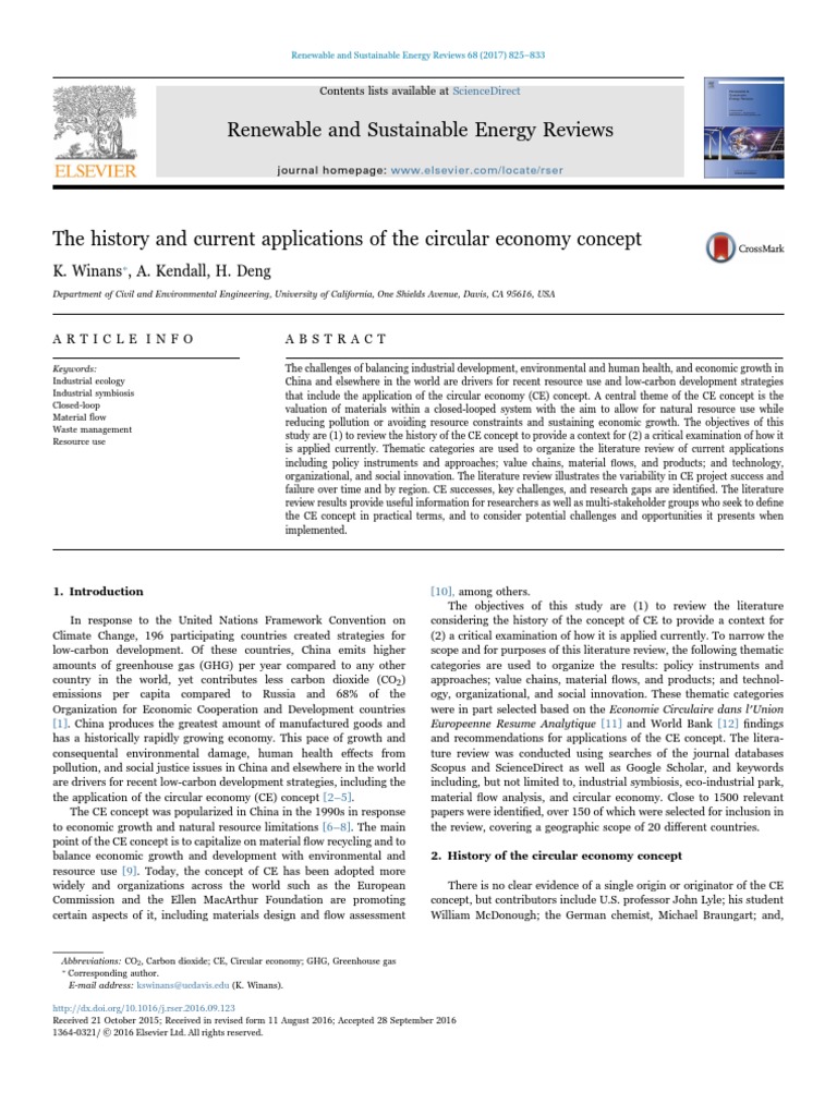 The circular economy as capitalist evolution