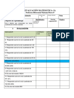 Evaluación Raices Cuadradas