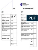 Evaluación Maletín Literario Primer Ciclo