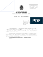 Portaria n 321 2013 - Manual de Atribuicoes Organicas e Funcionais Da Pfe-Anatel Texto Compilado