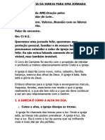 A Importancia Da Igreja para Uma Jornada Feliz.