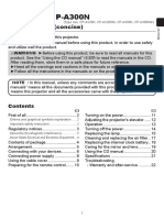 Hitachi CP A300N UserManual