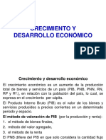 Crecimiento, Desarrollo Economíco y Bienestar Humano