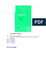 The Chemistry of Phenols