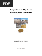 Subprodutos do Algodão na Alimentação de Ruminantes