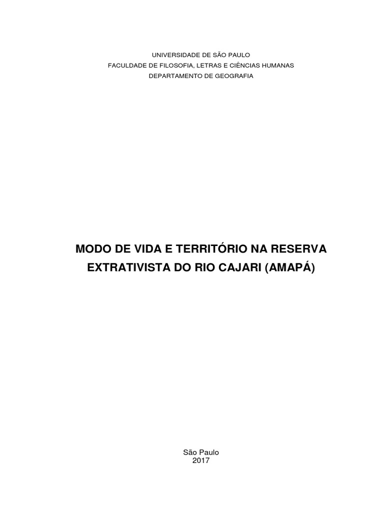 Tese - Katia Souza Rangel - 2017 - Versao - Corrigida PDF, PDF, Geografia