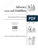 Advocacy Tools and Guidelines - Promoting Policy Change