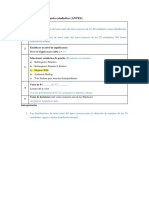 Significancia estadística antes y después proceso