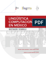 Lingüística computacional en México: investigación y desarrollo