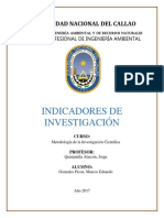 Indicadores de Investigación