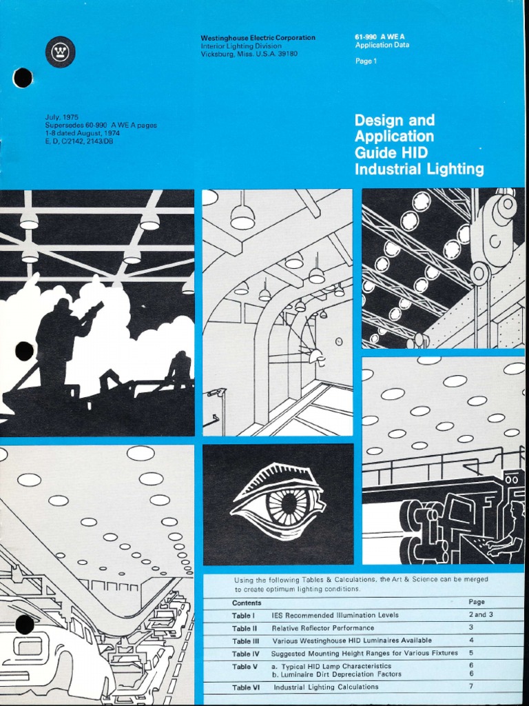 Westinghouse Lighting Design & Application Guide HID Industrial ...