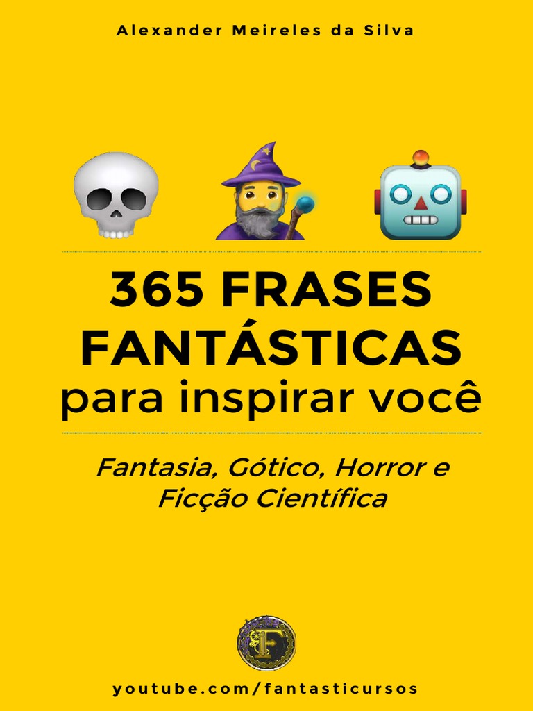 Ebook 365 Frases Fantásticas | PDF | Contos | Ficção gótica, image size:768x1024