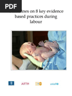 Download Guidelines on 8 Key Evidence Based Practices During Labour - 353 by National Child Health Resource Centre NCHRC  SN38214869 doc pdf