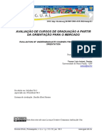 Avaliação Cursos de Administração Orientados para Mercado PDF