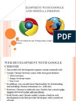 Web Development With Google Chrome and Mozilla Firefox