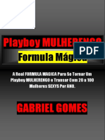 Gabriel Gomes - Playboy Mulherengo Fórmula Mágica