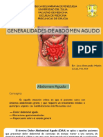 1.Generalidades de Abdomen Agudo (1)