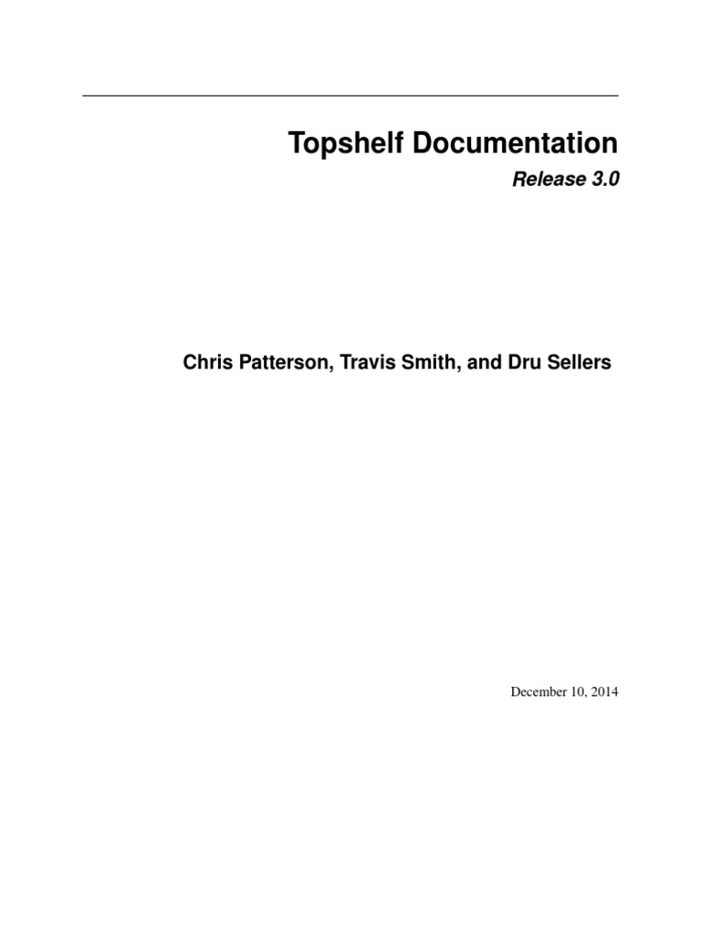Topshelf PDF Command Line Interface Constructor (Object Oriented