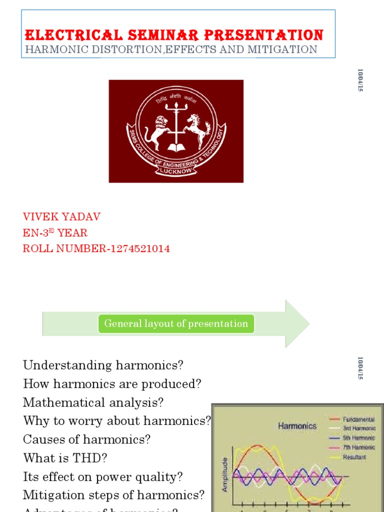 Electrical Seminar Presentation: Harmonic Distortion, Effects and ...