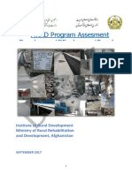 Afghanistan Rural Development Report