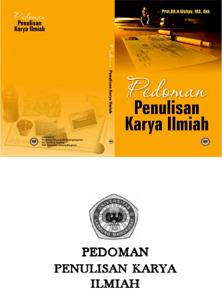 4 Pedoman Penulisan Karya Ilmiah