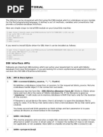 Sqlite Perl