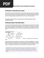 Star-Delta Motor Starter Explained in Details