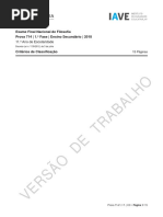 Exame Final Nacional de Filosofia 2018 - 1ª fase